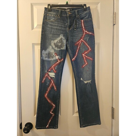 Jeans Size 14 Youth New with Tags RSO One of a Kind - Picture 1 of 10